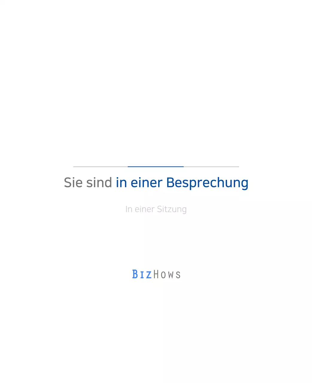 Blauer moderner Kalender Kalender