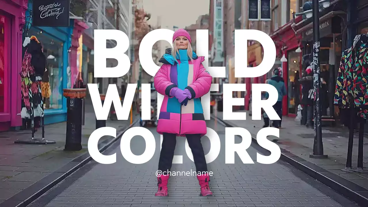 Pink Trendy Fashion Promotion YouTube Thumbnail