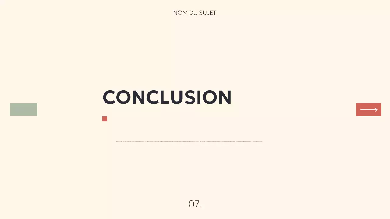 Présentation de projet moderne beige