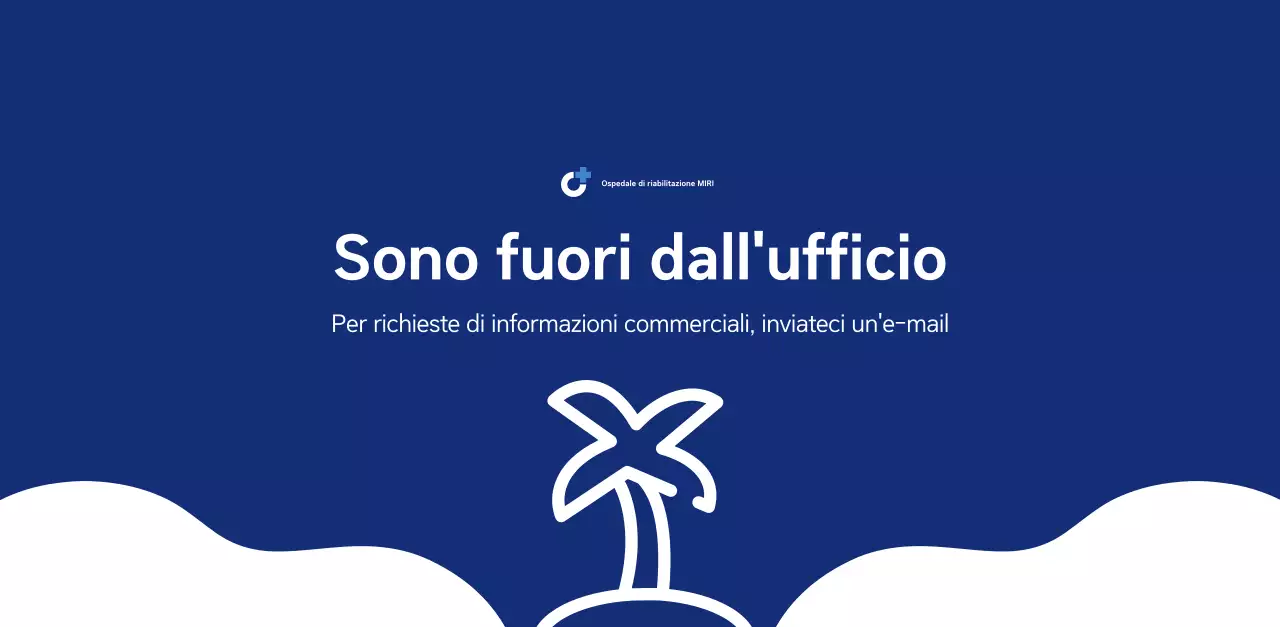 Calendario semplice con illustrazioni blu e pulite