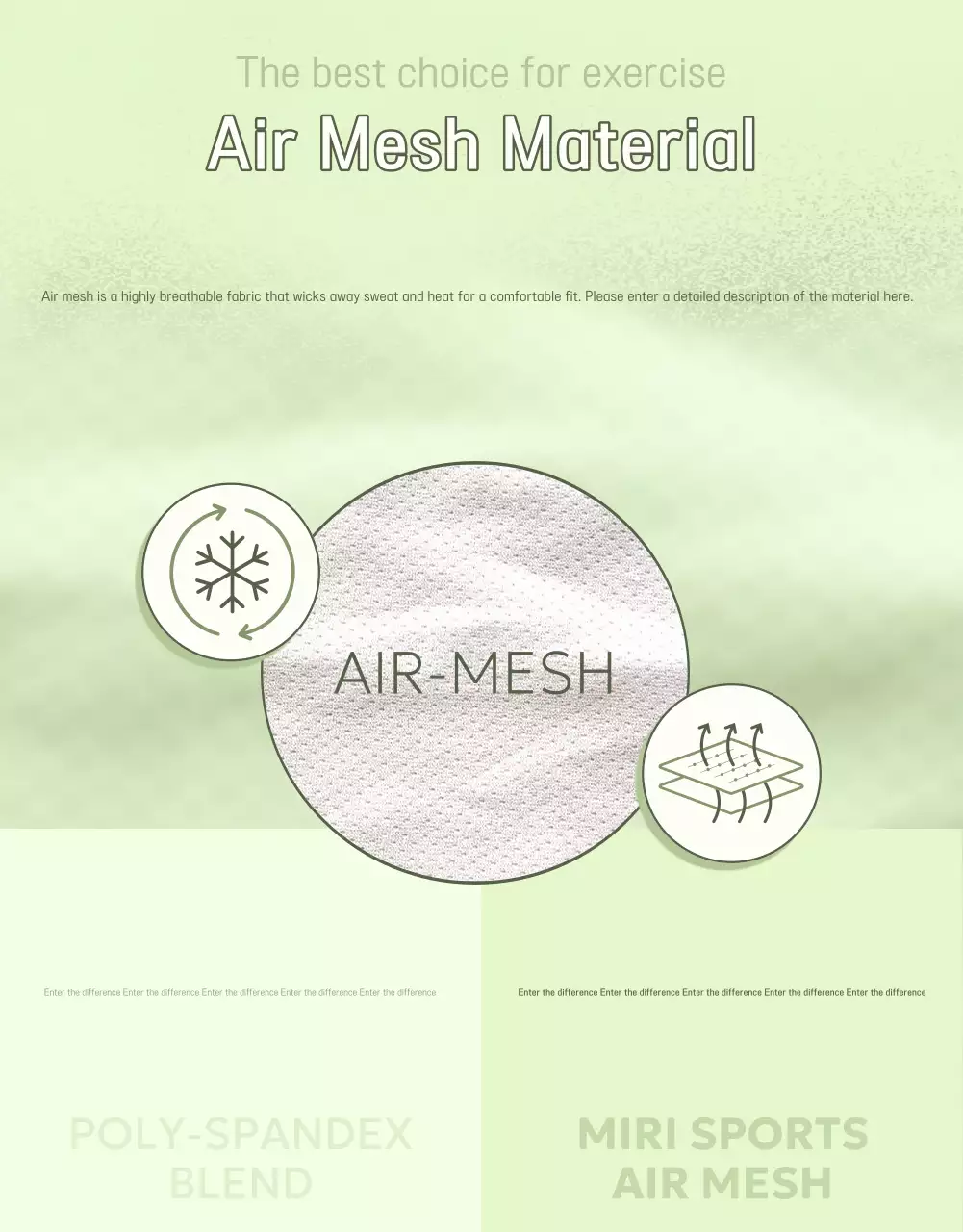 Cartaz de promoção esportiva moderna verde