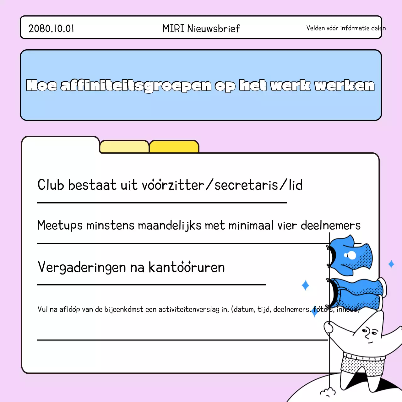 Mauve Eenvoudige Werkplekgids