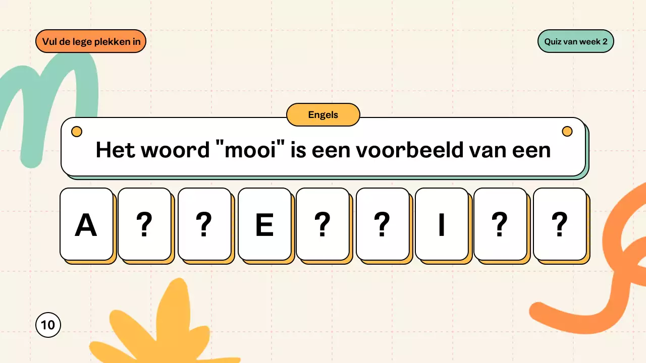 Mint Moderne Quiz Lesmateriaal
