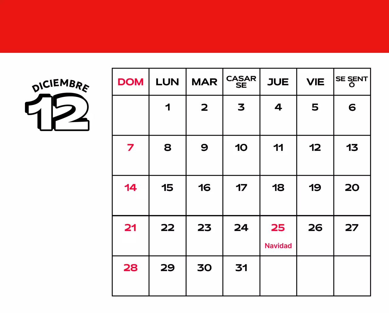 Coloridos calendarios con diversas ilustraciones retro