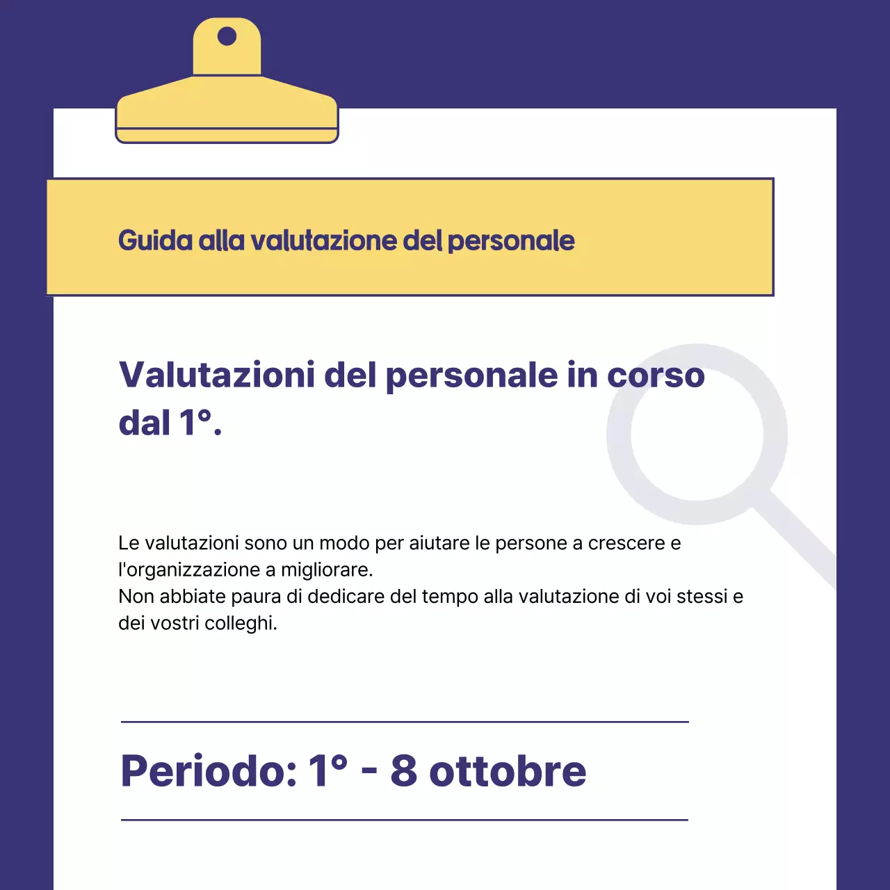 Formazione blu moderna sulla gestione delle risorse umane