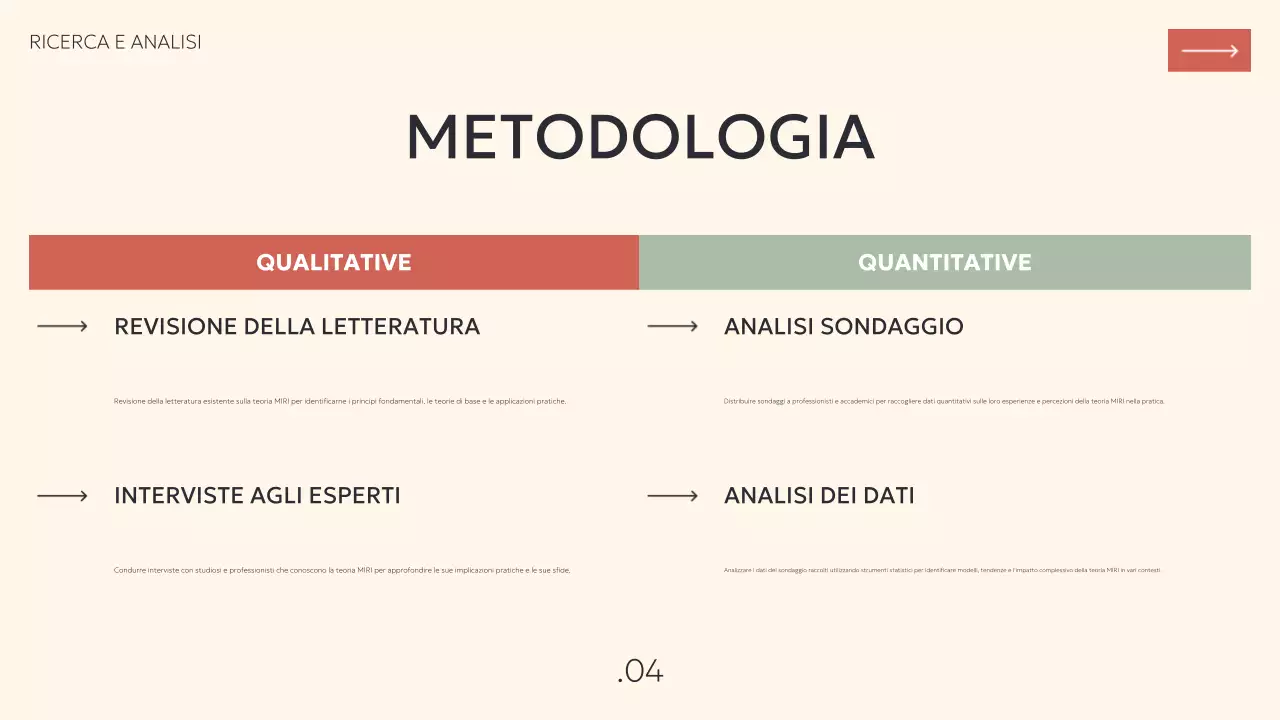 presentazione del progetto moderno beige