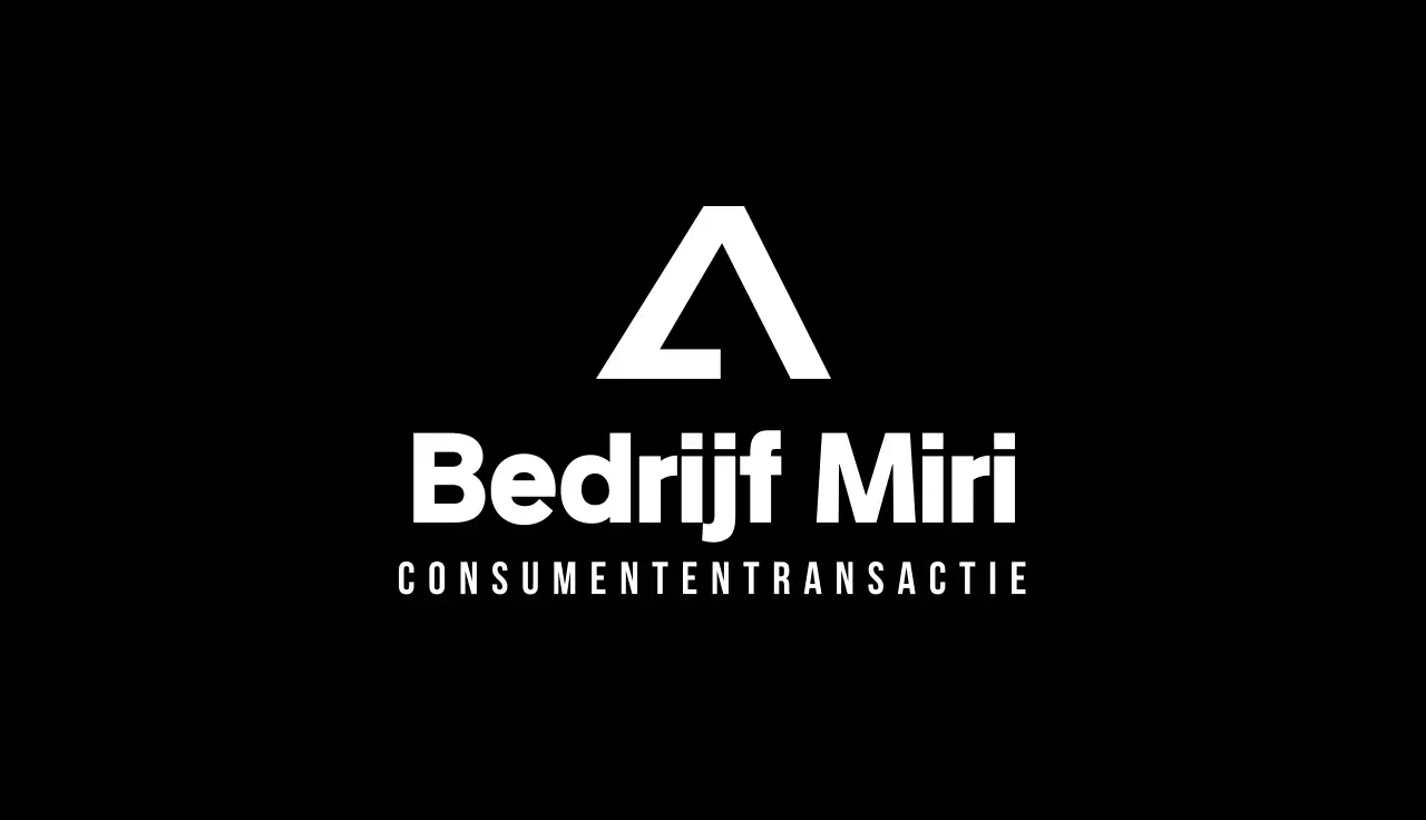 zwart minimalistisch visitekaartje