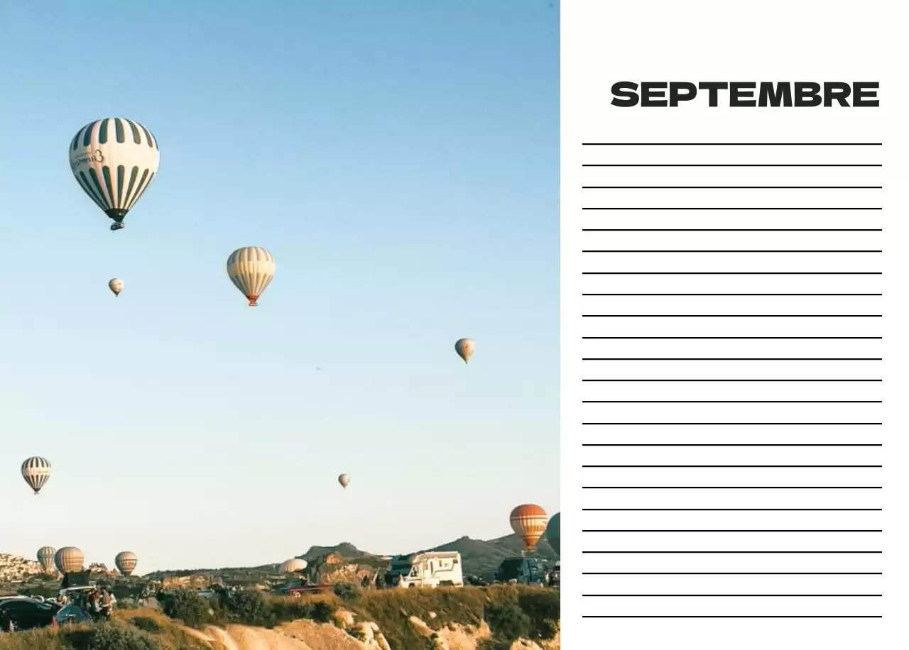 Calendrier de nettoyage des photos du ciel