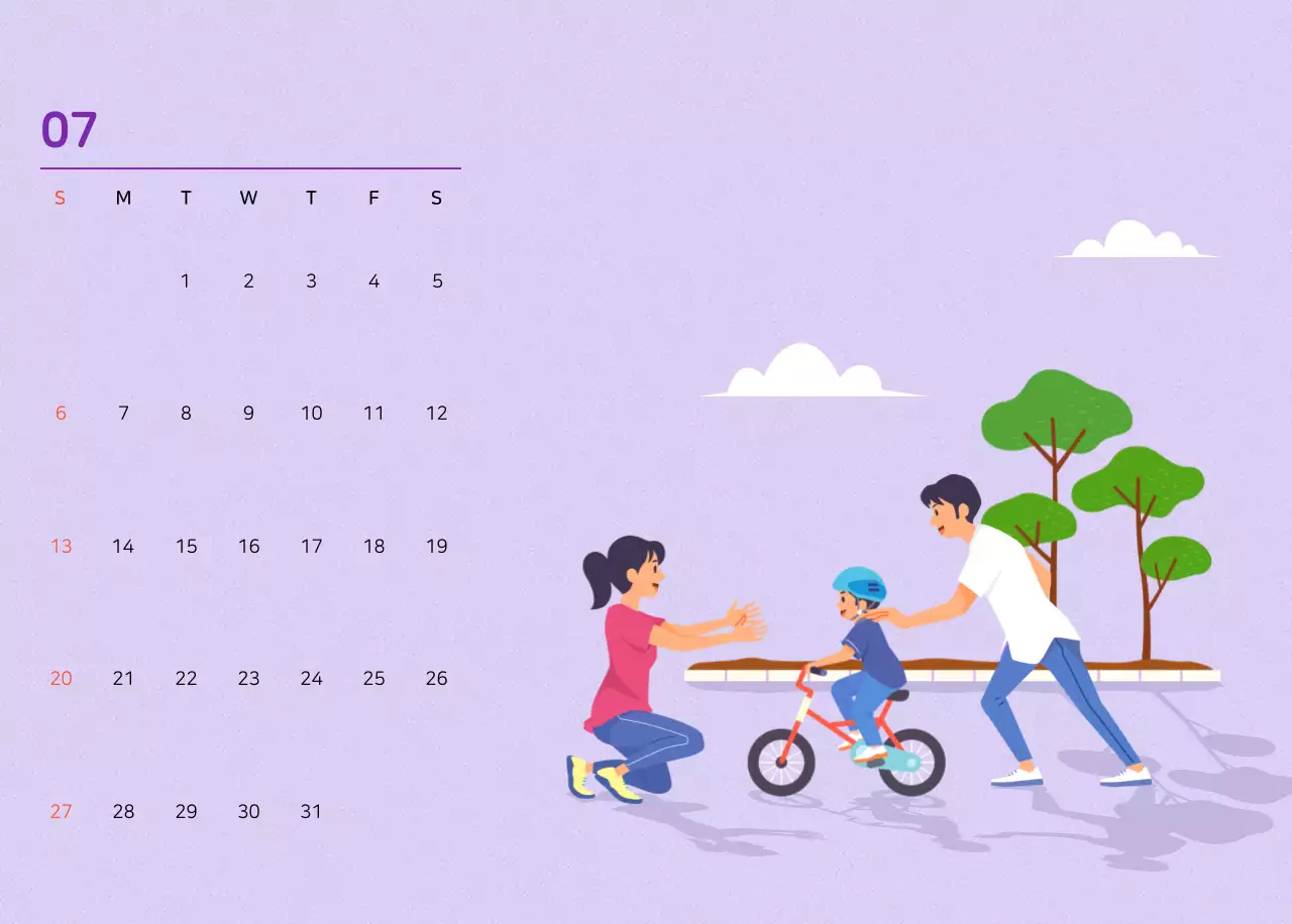 Veelkleurig familie-illustratieconcept