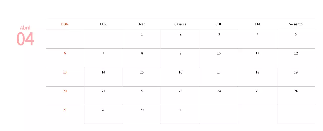 Calendario de Año Nuevo con cálidas ilustraciones