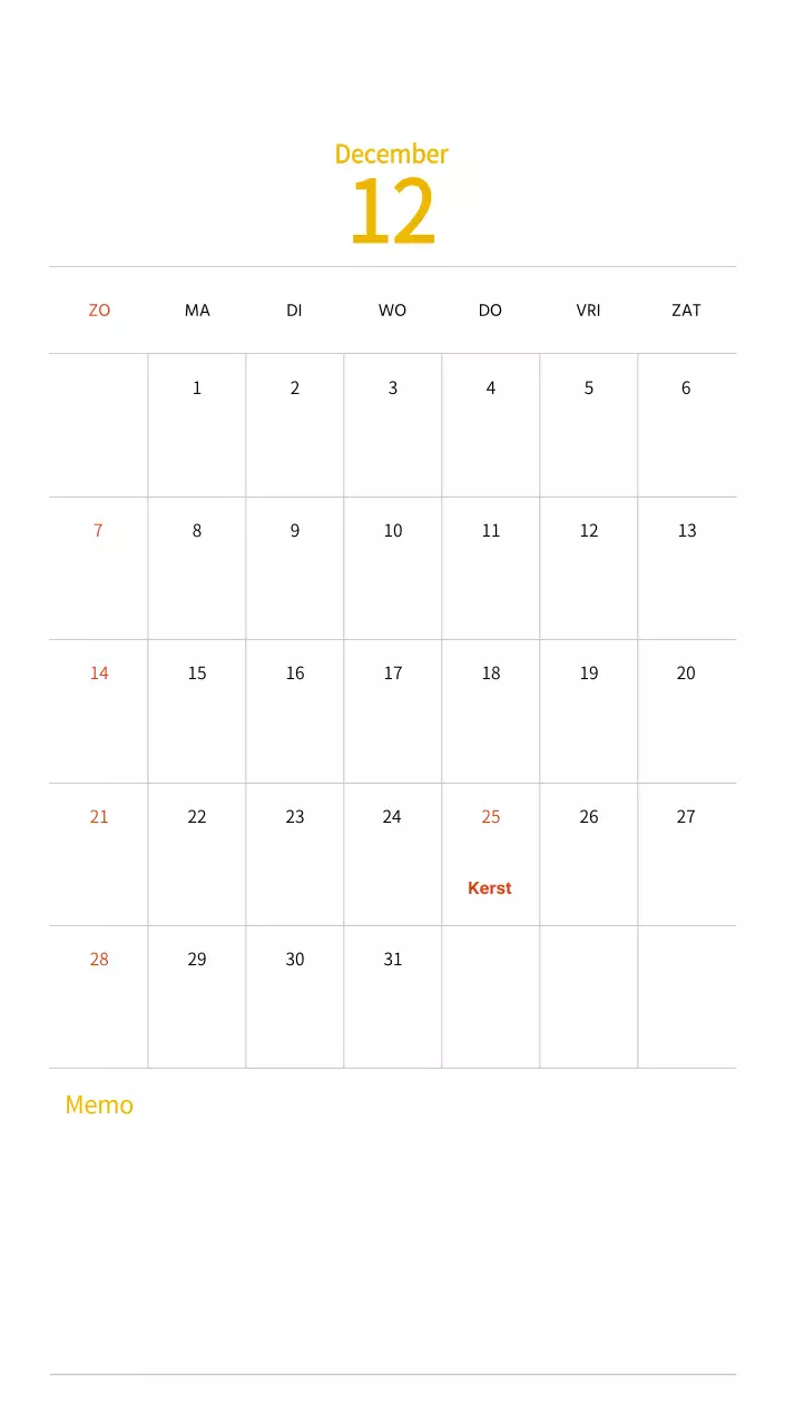 Stempelillustraties met een warm concept