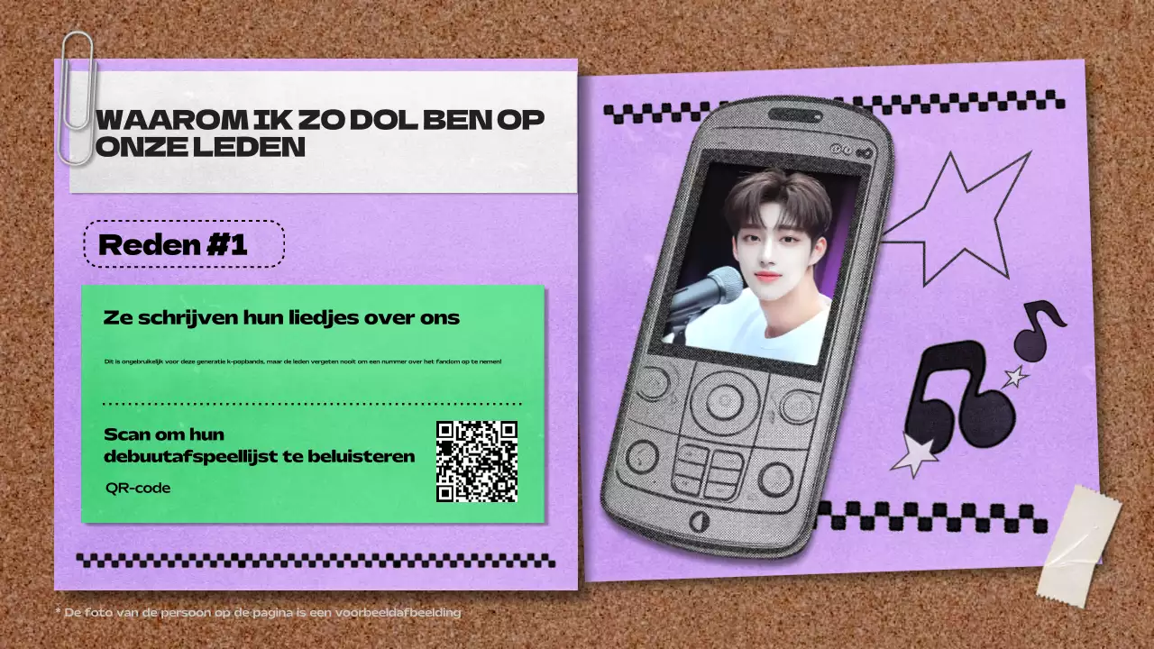 paars y2k mannelijk k-pop idool informatie