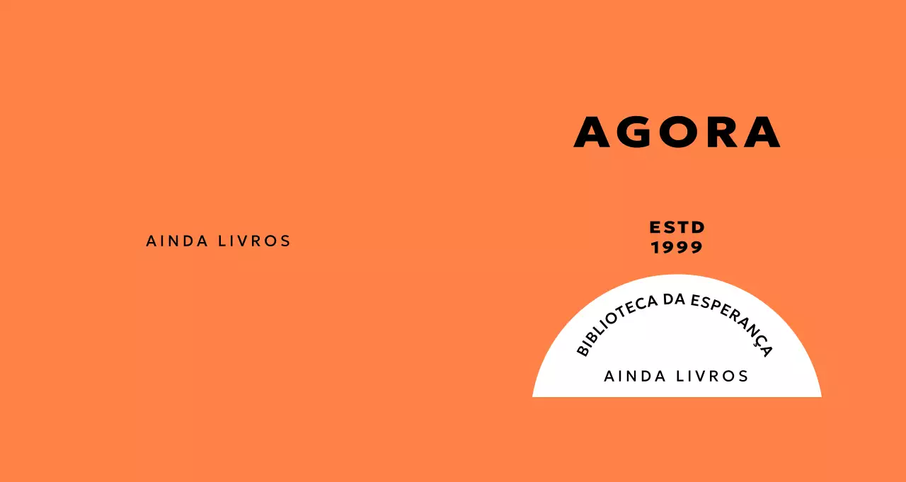 Promover a Biblioteca Simples Laranja