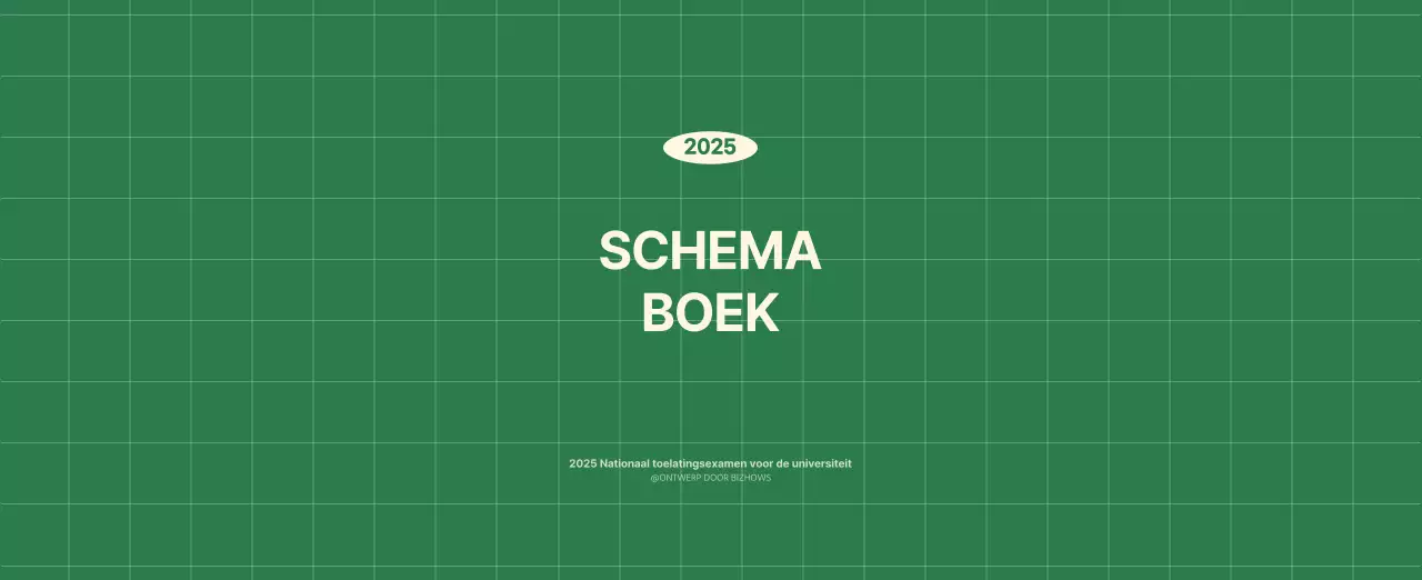 SAT D-Day notitieblok concept wandkalender in groen en lichtgeel