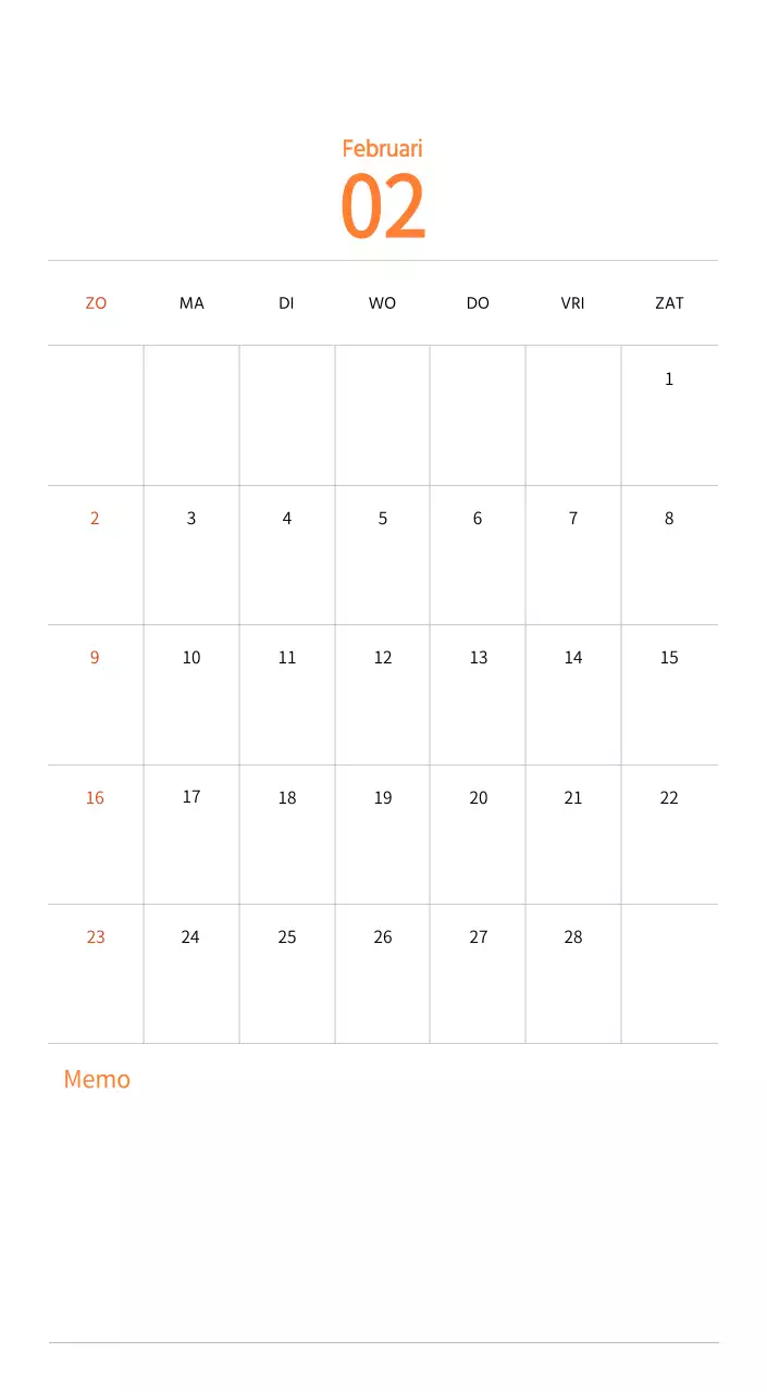 Stempelillustraties met een warm concept