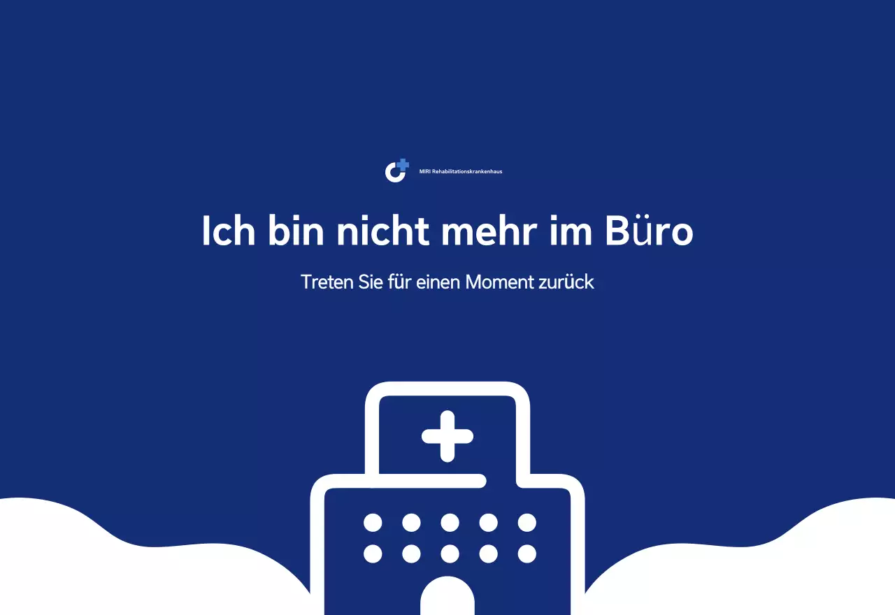 Einfacher Kalender mit blauen, klaren Illustrationen