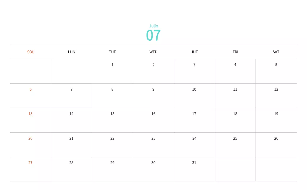 Calendario de Año Nuevo con cálidas ilustraciones