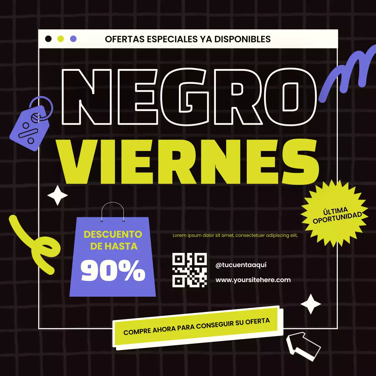 Promoción de moda del Black Friday