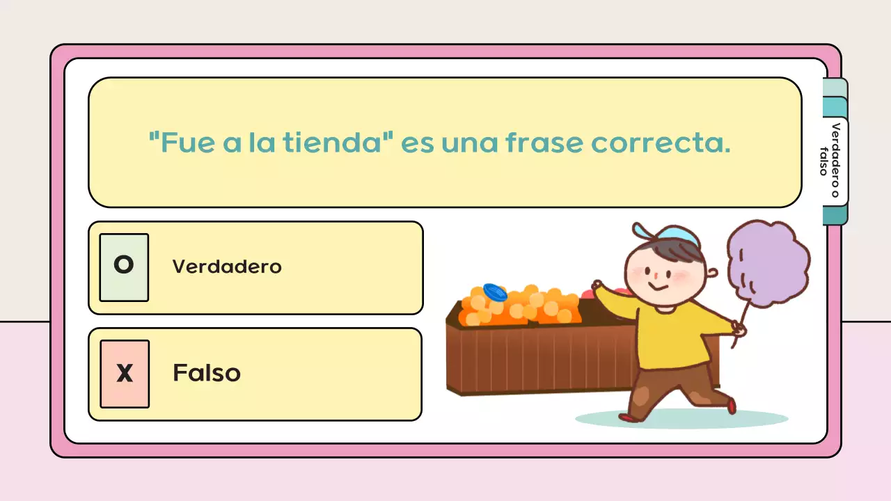 pink playful quiz material de estudio