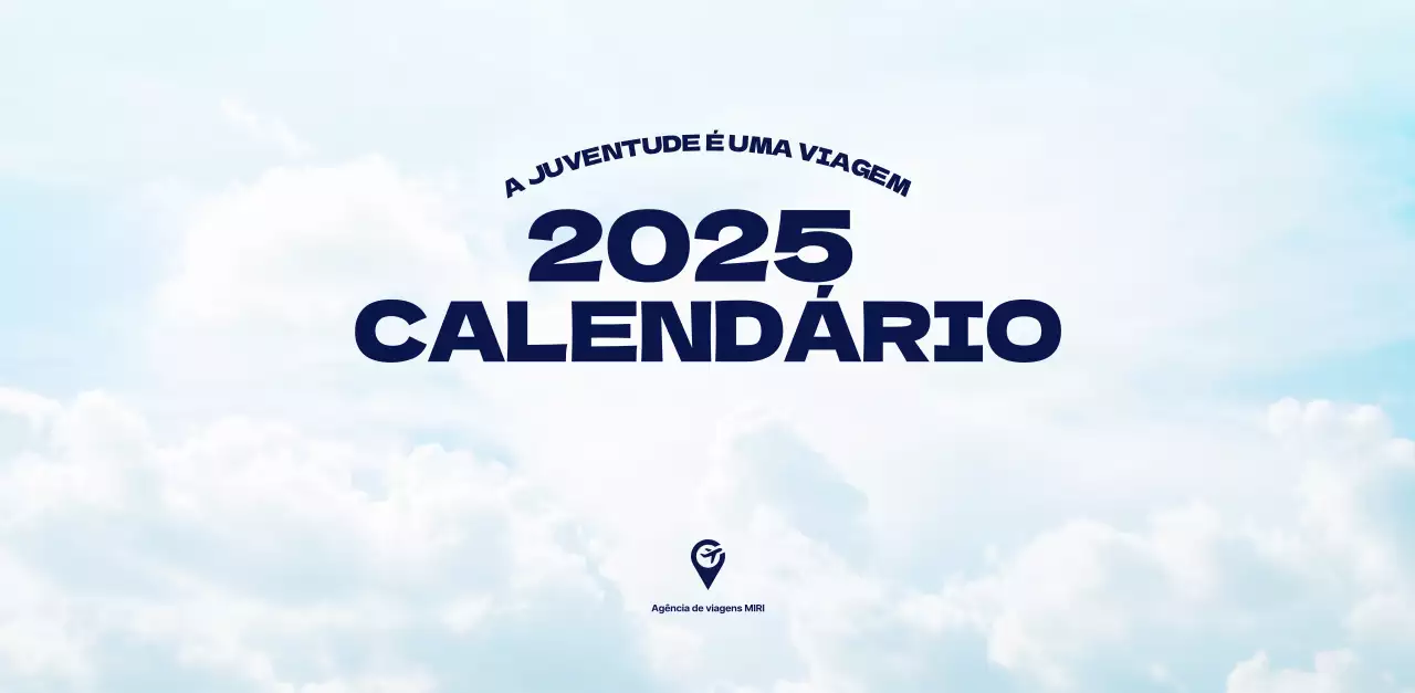 Calendário de limpeza de fotografias do céu