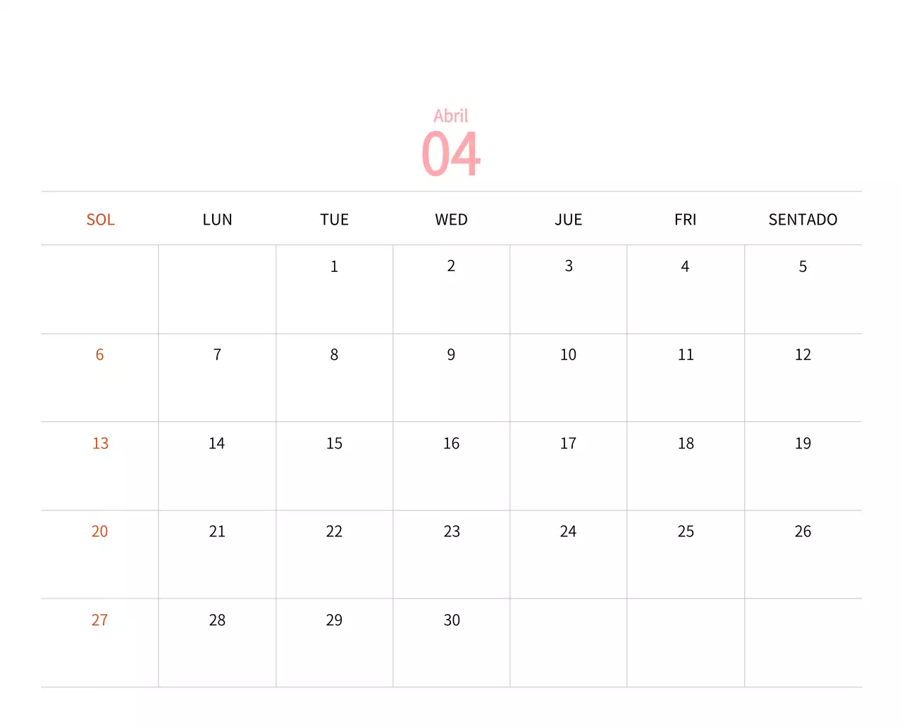 Calendario de Año Nuevo con cálidas ilustraciones