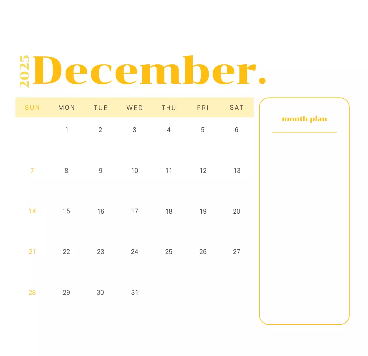 黄緑色の背景に青少年のイラストが描かれたカレンダー