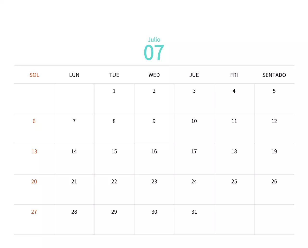 Calendario de Año Nuevo con cálidas ilustraciones