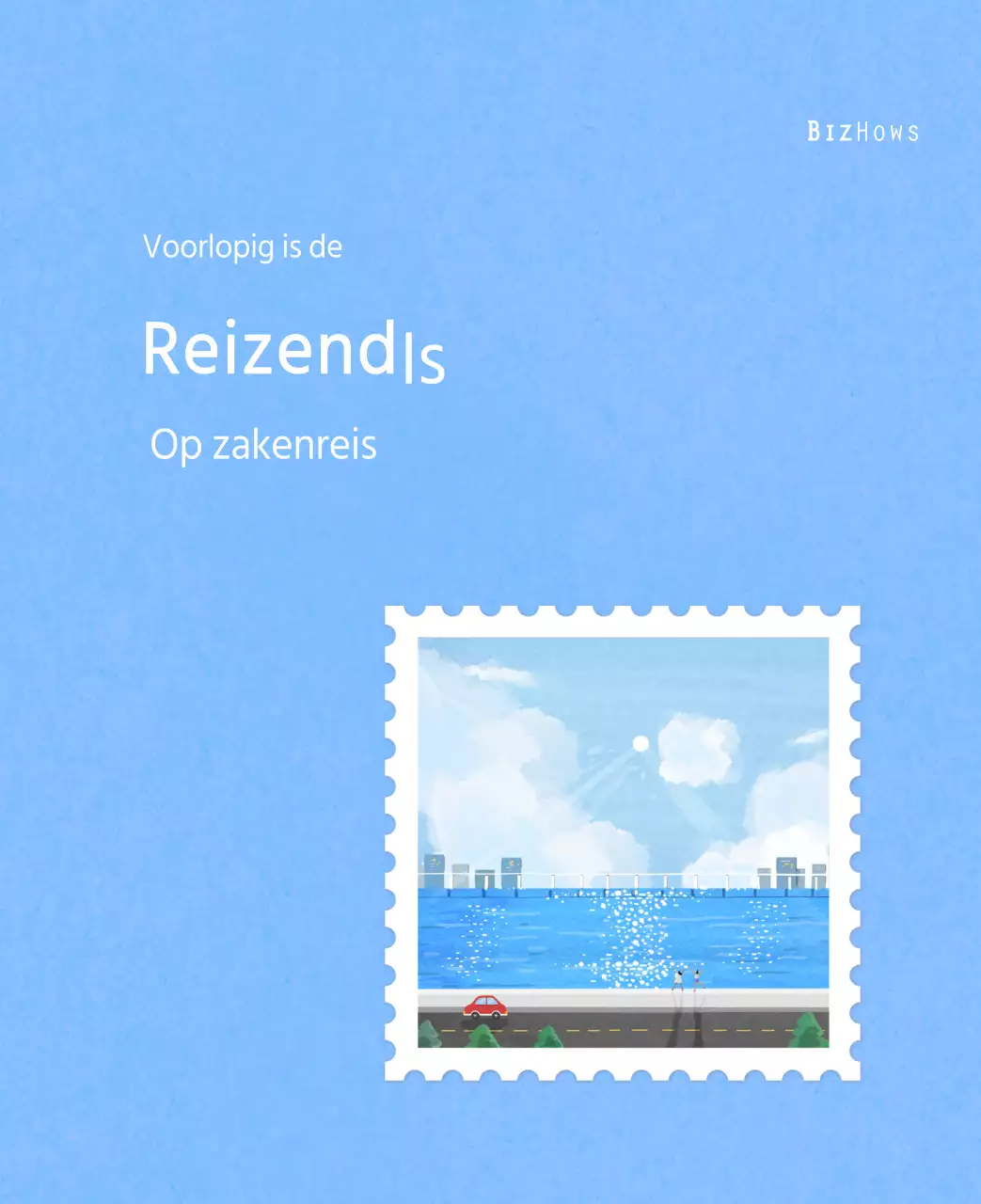 Stempelillustraties met een warm concept