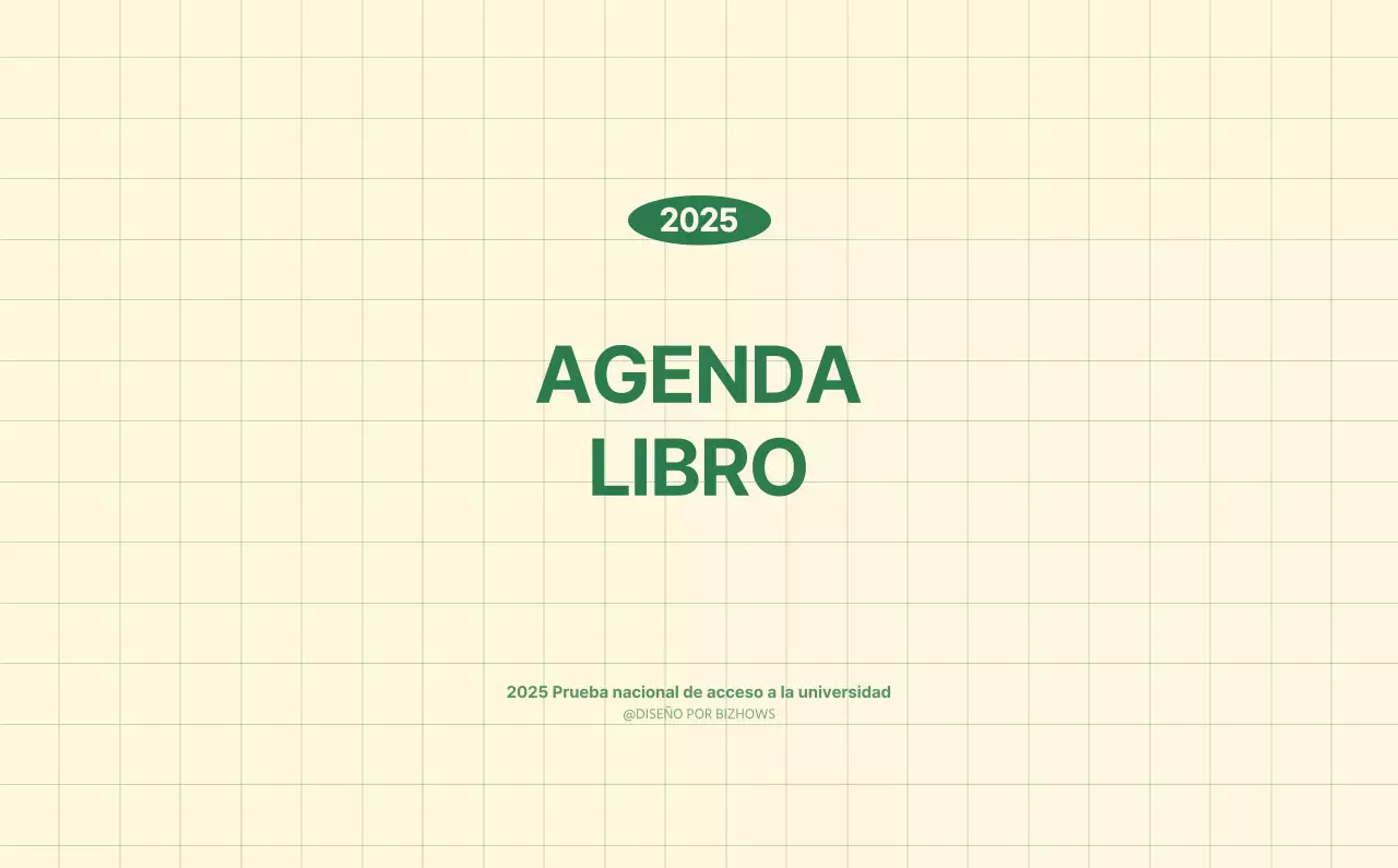 SAT Calendario de pared con concepto de bloc de notas del Día D en verde y amarillo claro