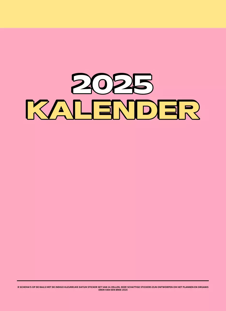 Kleurrijke kalenders met verschillende retro-illustraties