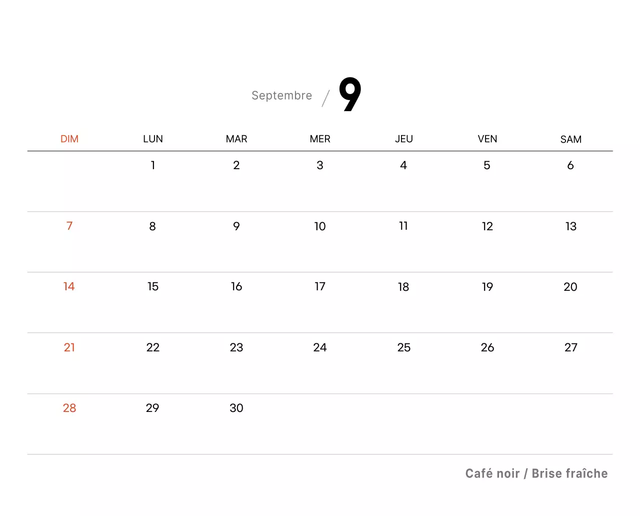 Un café sentimental blanc et brun