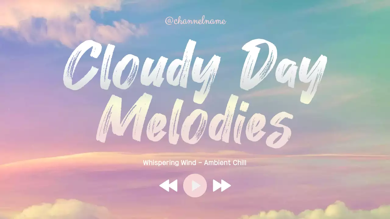 Pastel Aesthetic Music Playlist YouTube Thumbnail