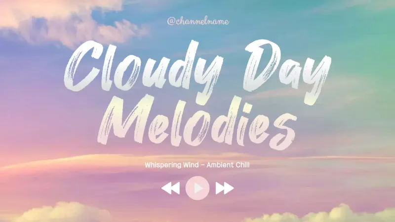 Pastel Aesthetic Music Playlist YouTube Thumbnail