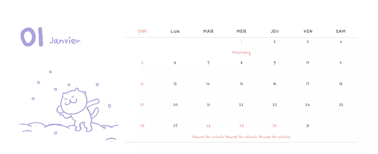Calendrier journalier en ivoire