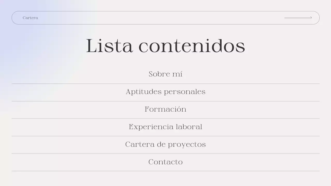 curriculum vitae portafolio elegante azul