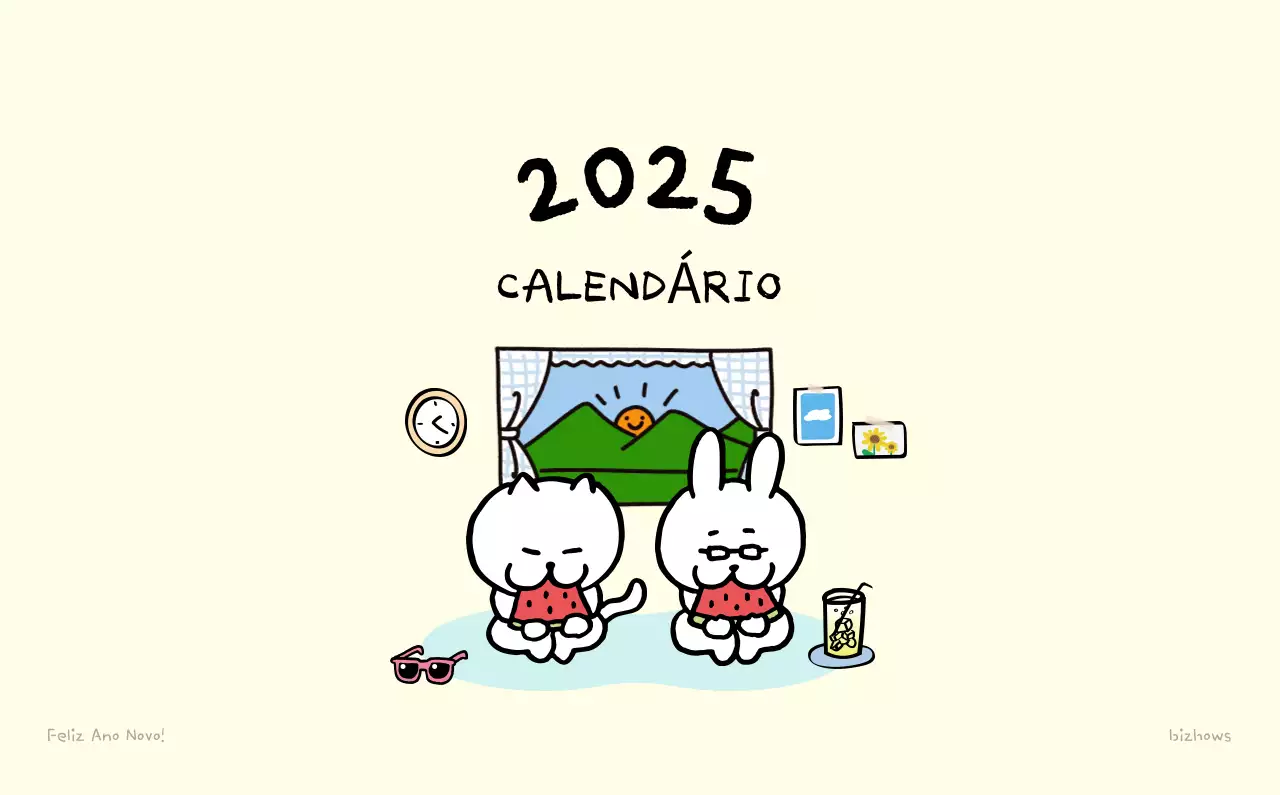 Calendário diário em marfim