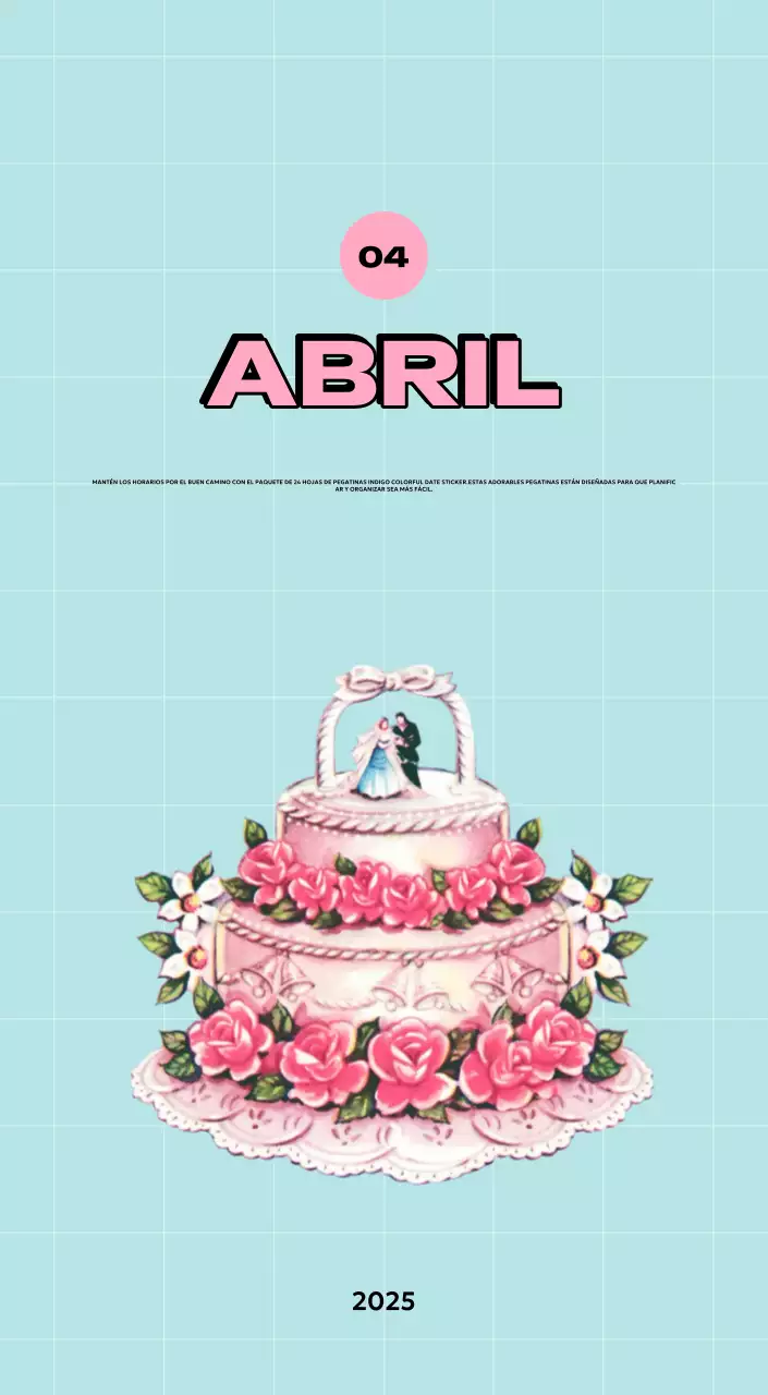 Coloridos calendarios con diversas ilustraciones retro