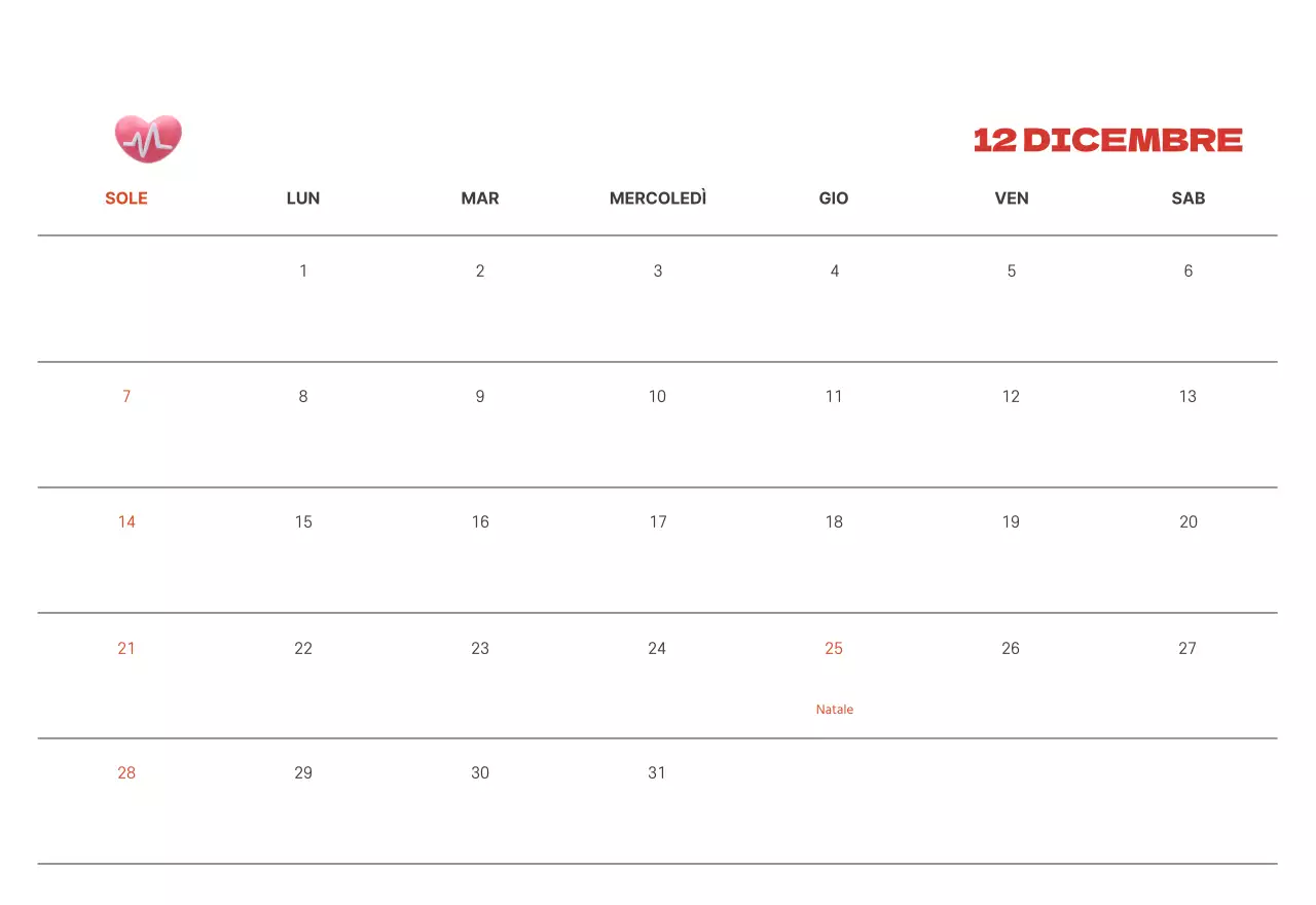 Un ospedale festivo con illustrazioni a tema salute e famiglia e accenti colorati