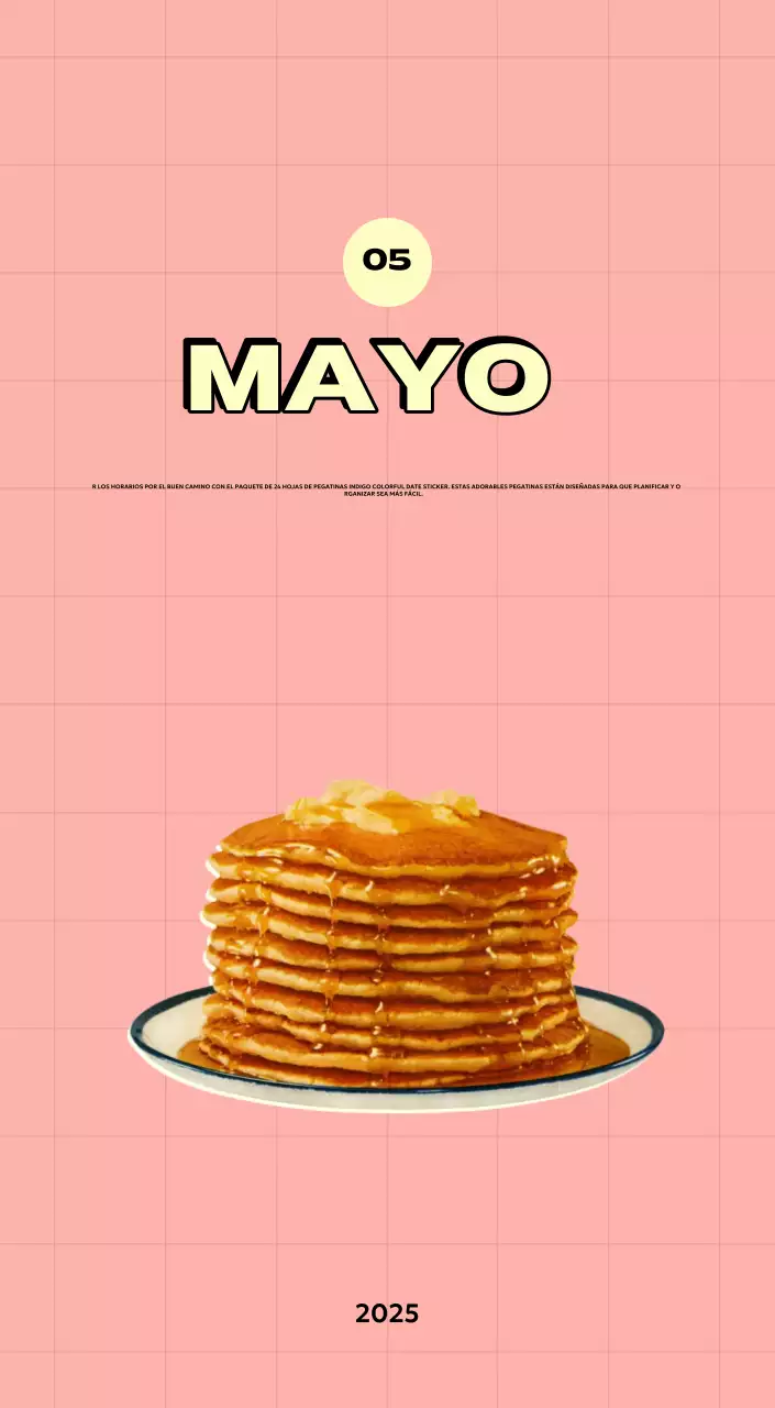 Coloridos calendarios con diversas ilustraciones retro