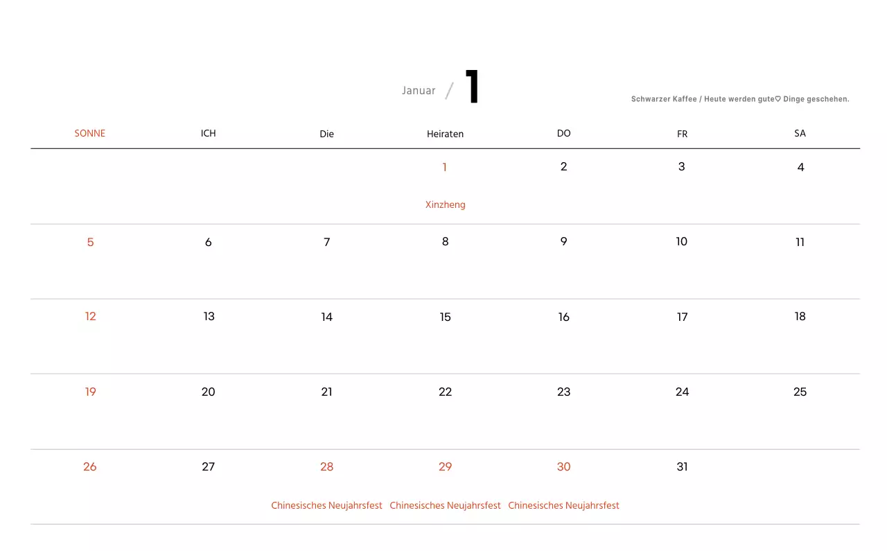 Ein weiß-braunes sentimentales Café