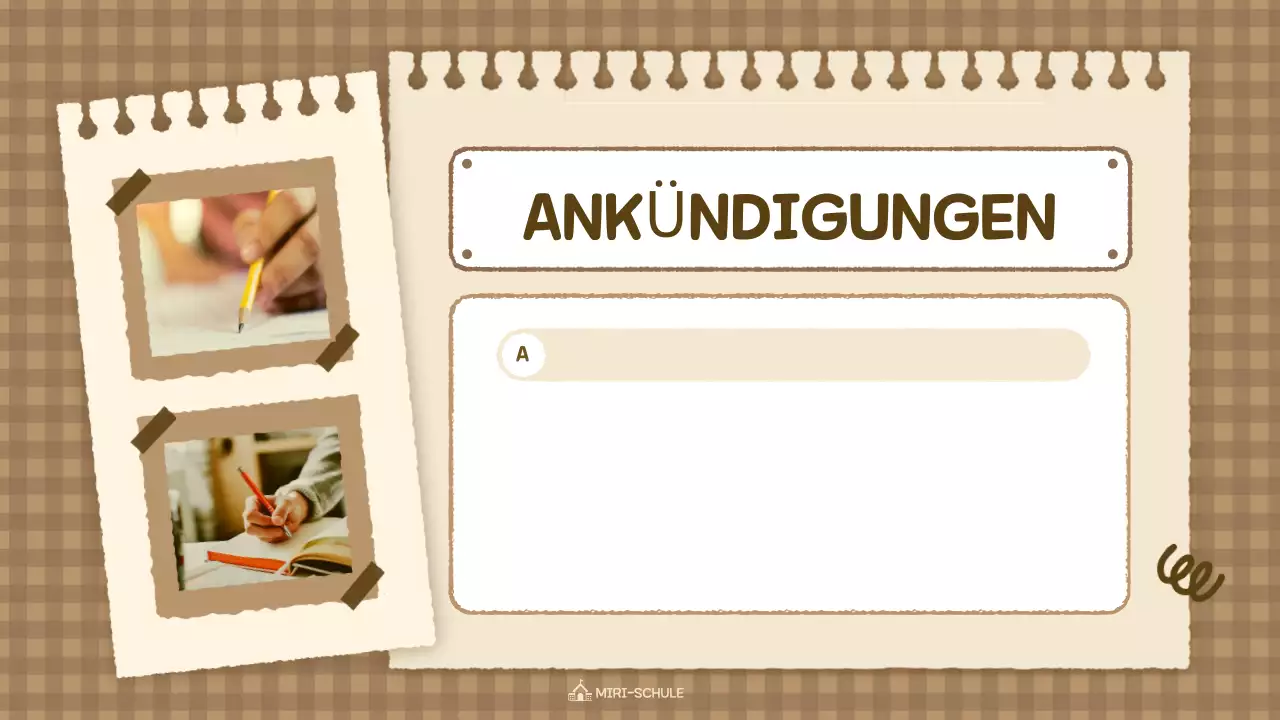 beige vintage class agenda