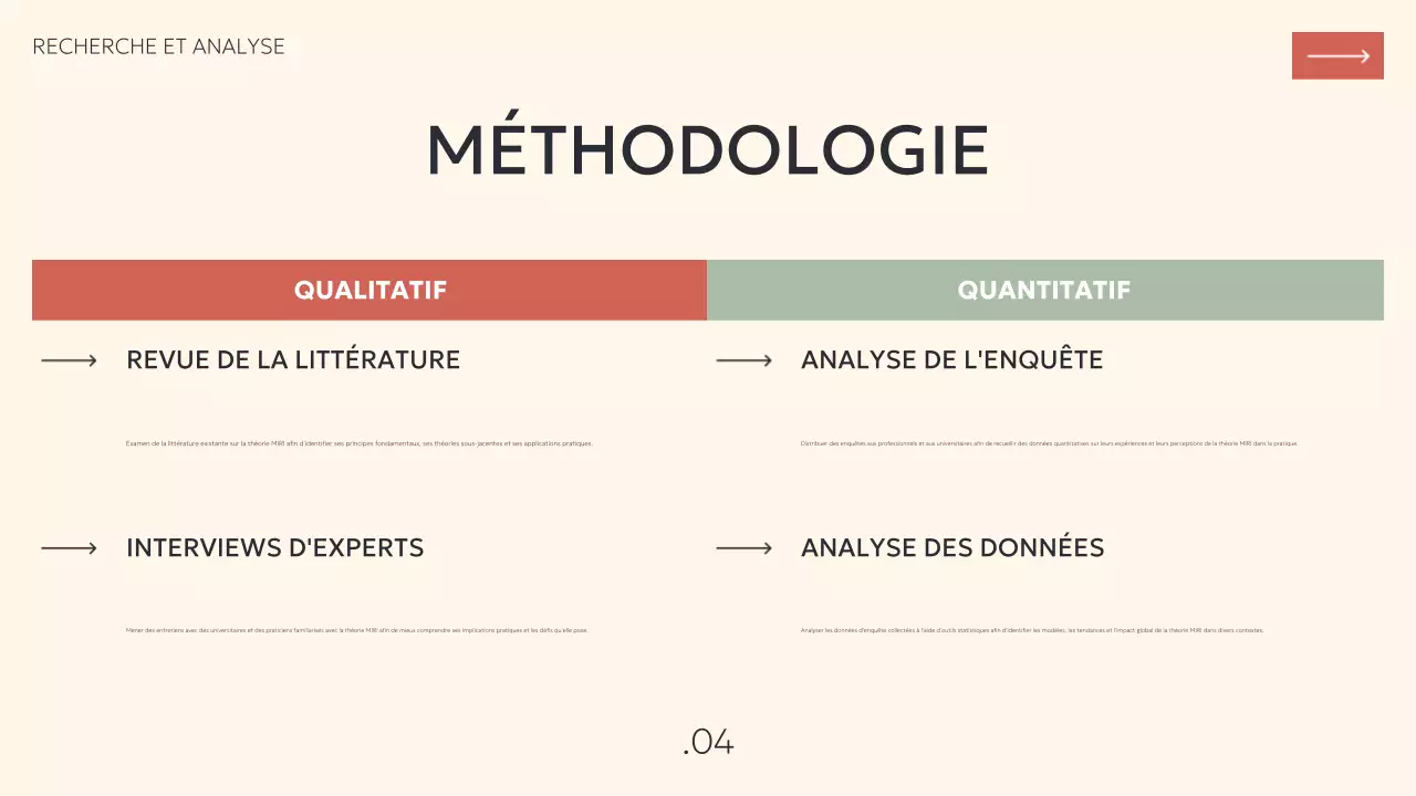 Présentation de projet moderne beige