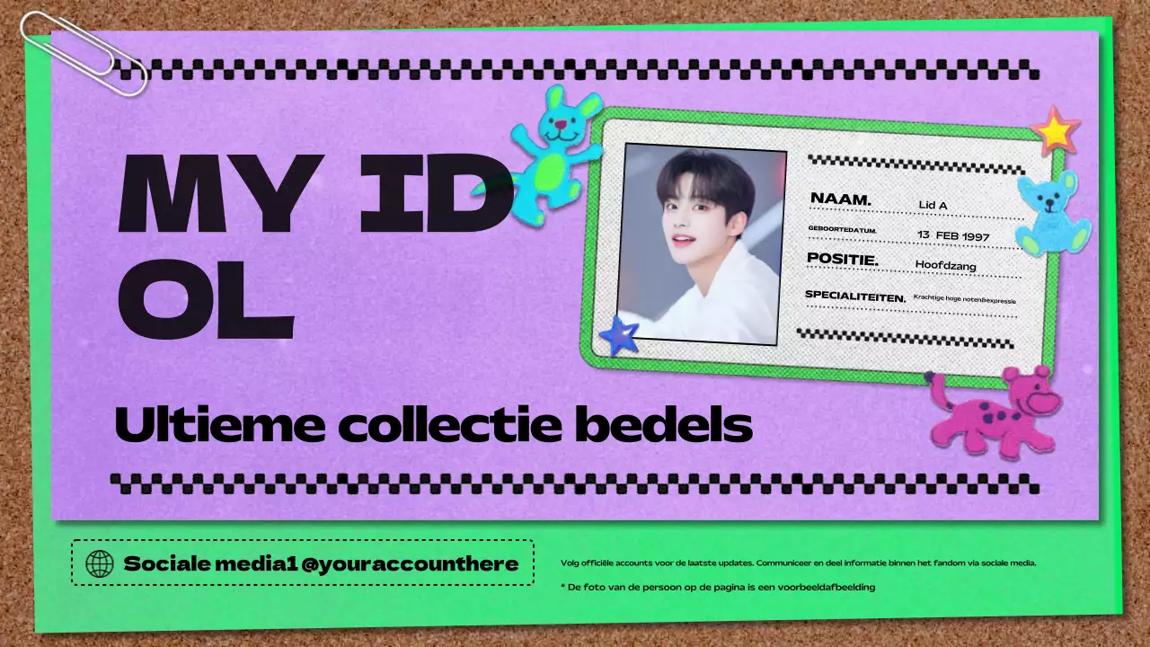 paars y2k mannelijk k-pop idool informatie