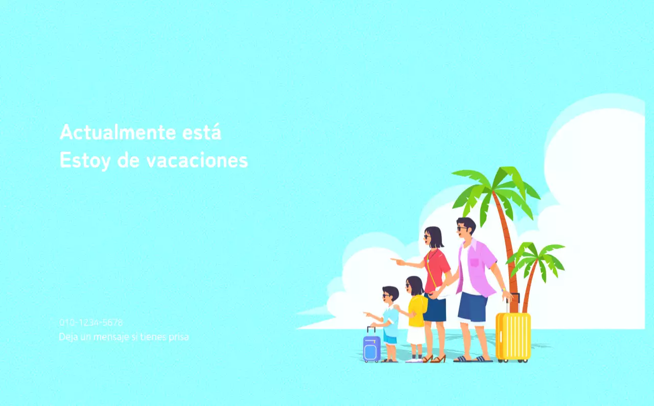 Concepto de ilustración familiar multicolor