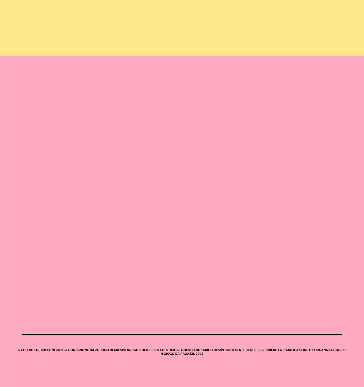 Calendari colorati con una varietà di illustrazioni retrò