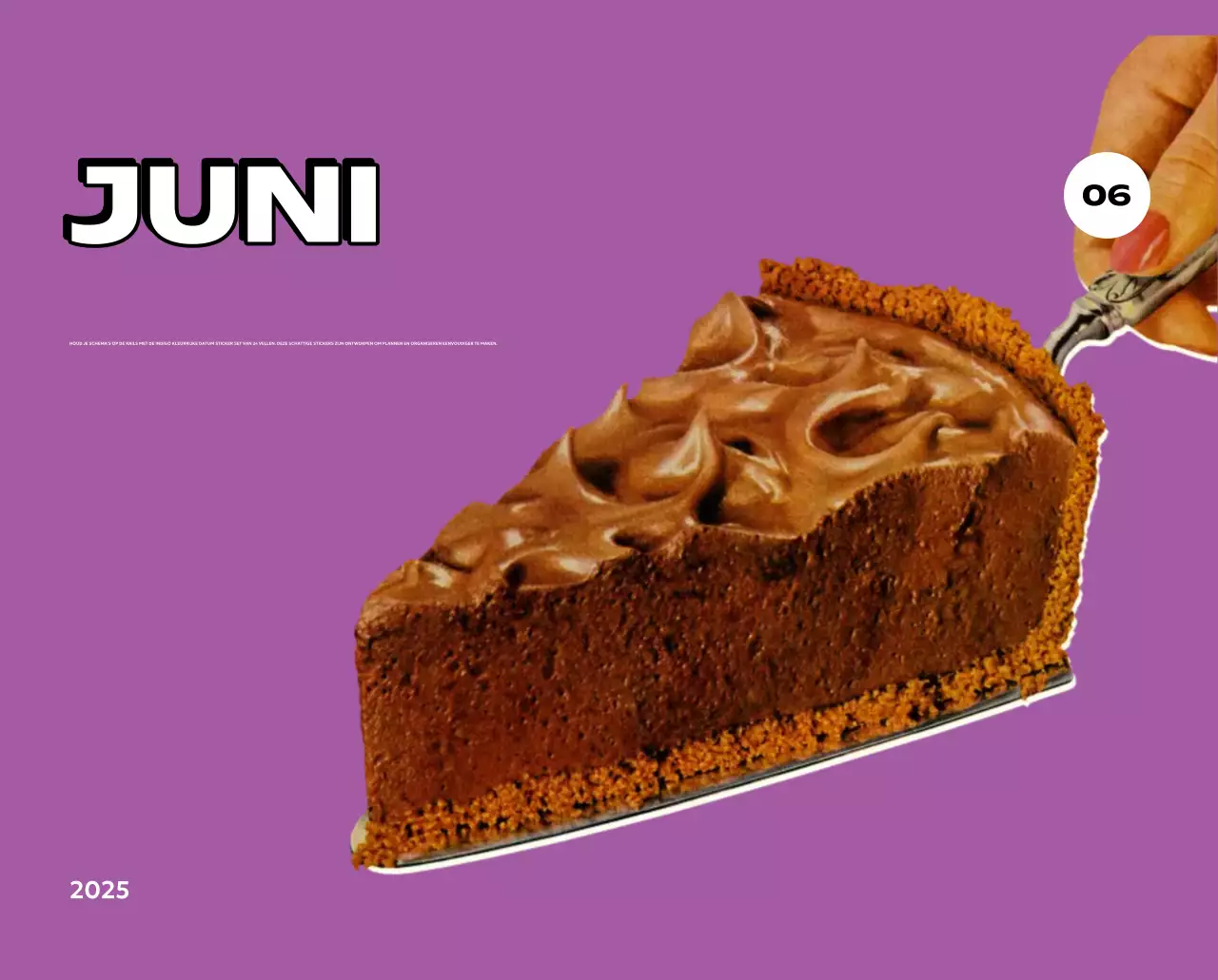 Kleurrijke kalenders met verschillende retro-illustraties