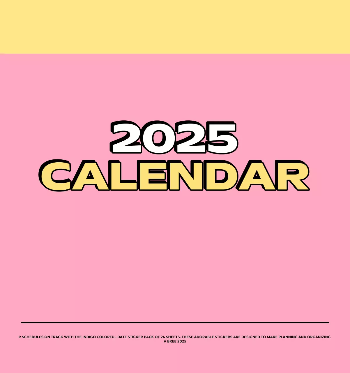 Colorful calendars with a variety of retro illustrations