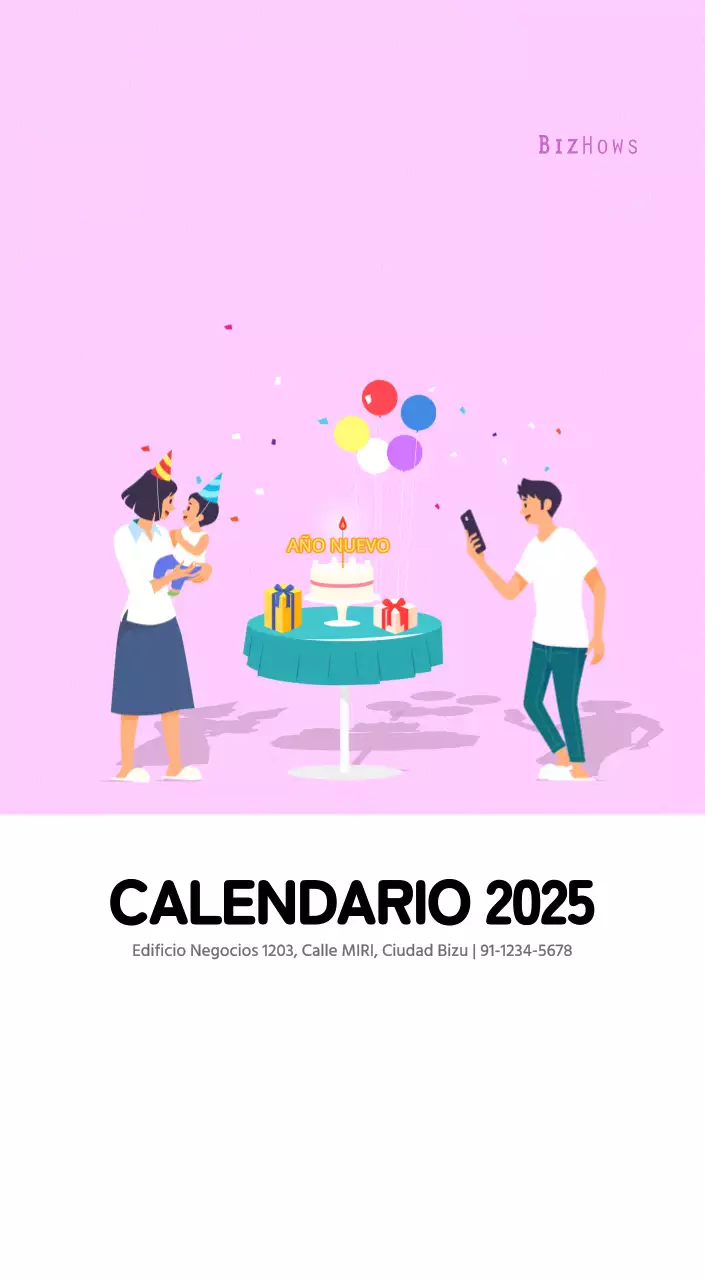 Concepto de ilustración familiar multicolor