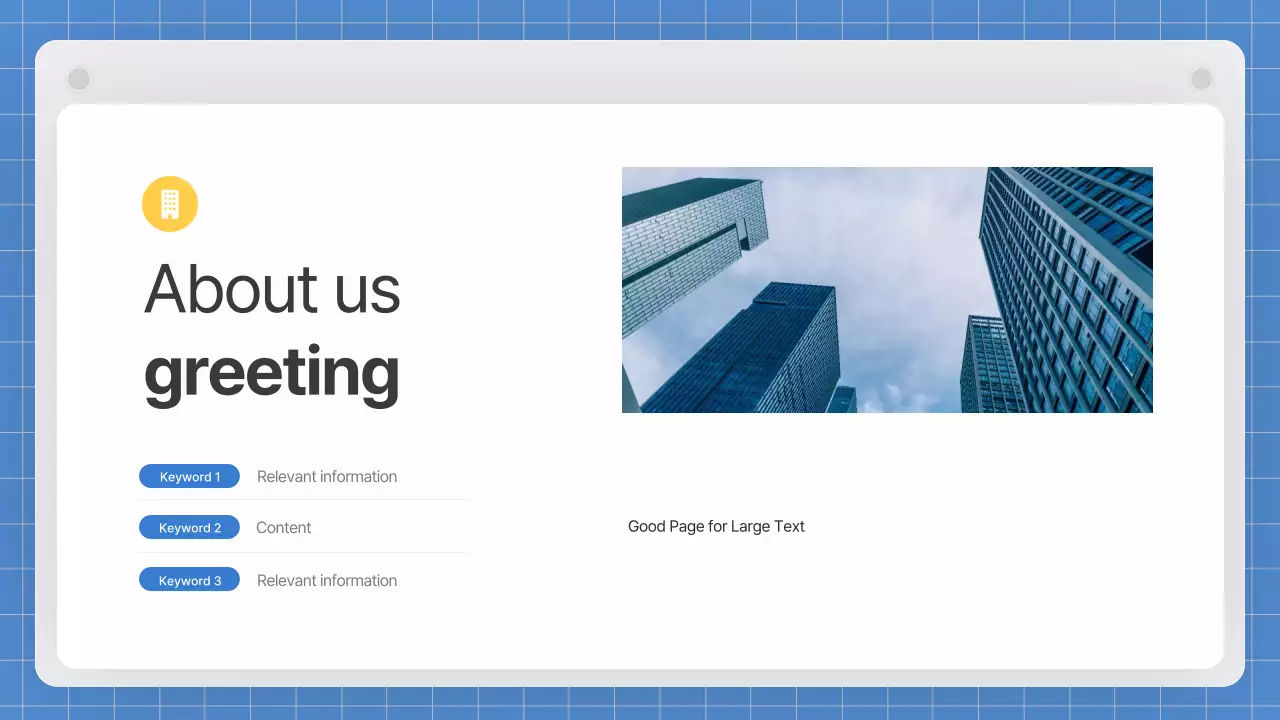 A gray, clean business plan