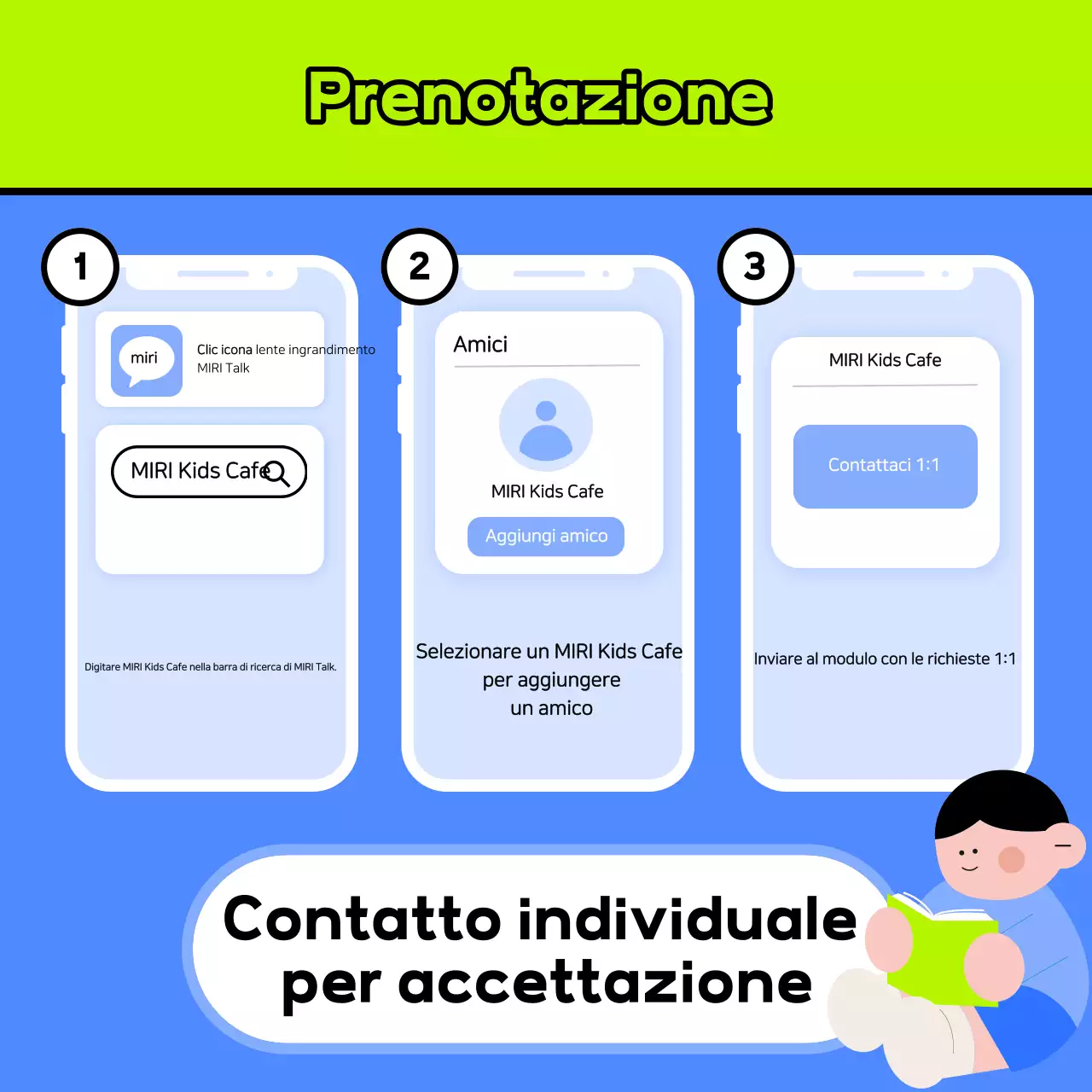 Promozione per il nuovo anno di simpatici caffè per bambini